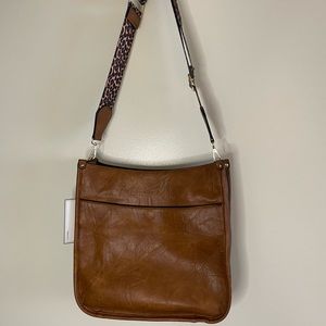 Brown Vegan Leather Bag